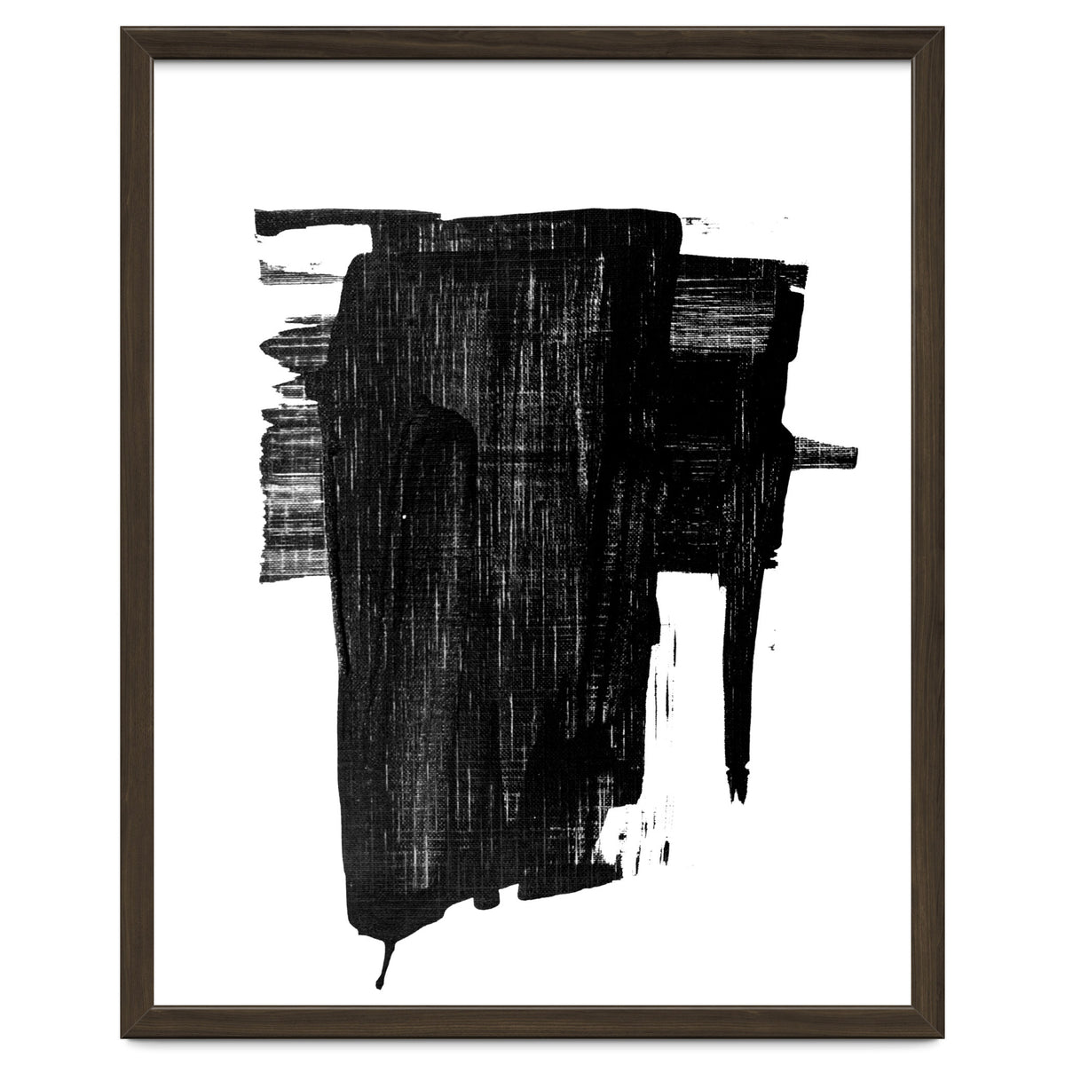 Minimalist Textured Brushstroke Art #2