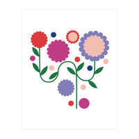 Colorful flowers (Print Only)