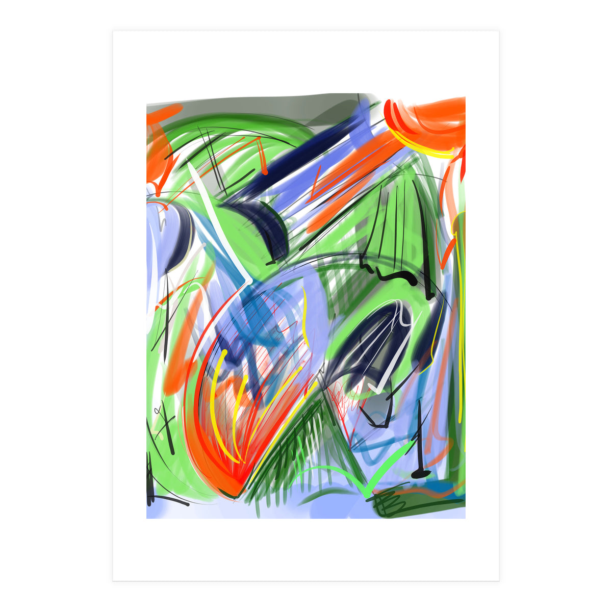 Faith Hope And Love (Print Only)