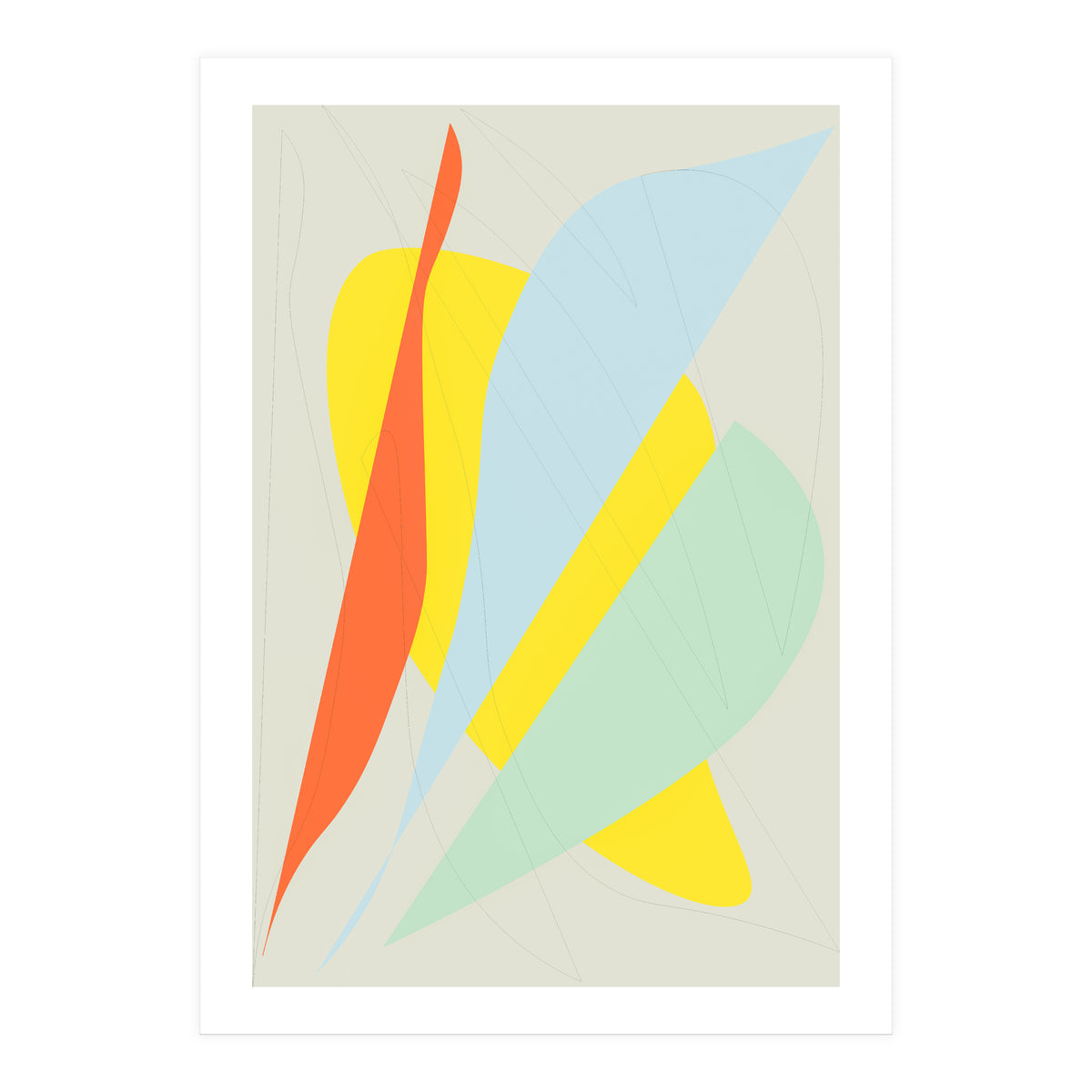 Abstract Composition no 6 (Print Only)