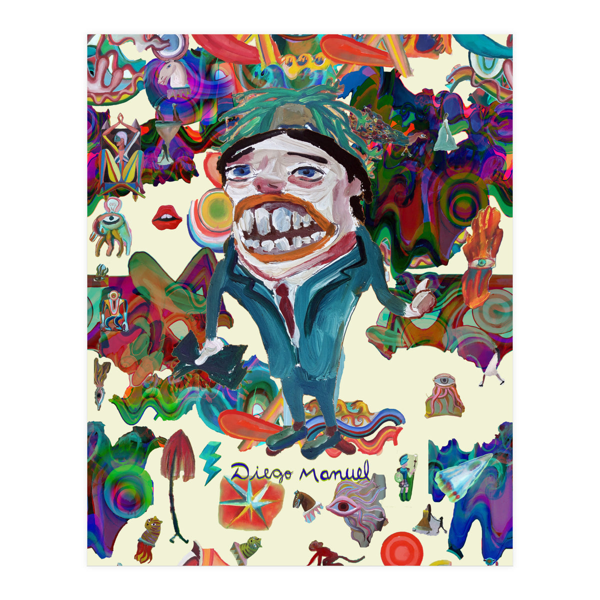 Graffitis 2021 Tapiz 53 B (Print Only)