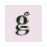 Pink & Green G (Print Only) thumbnail