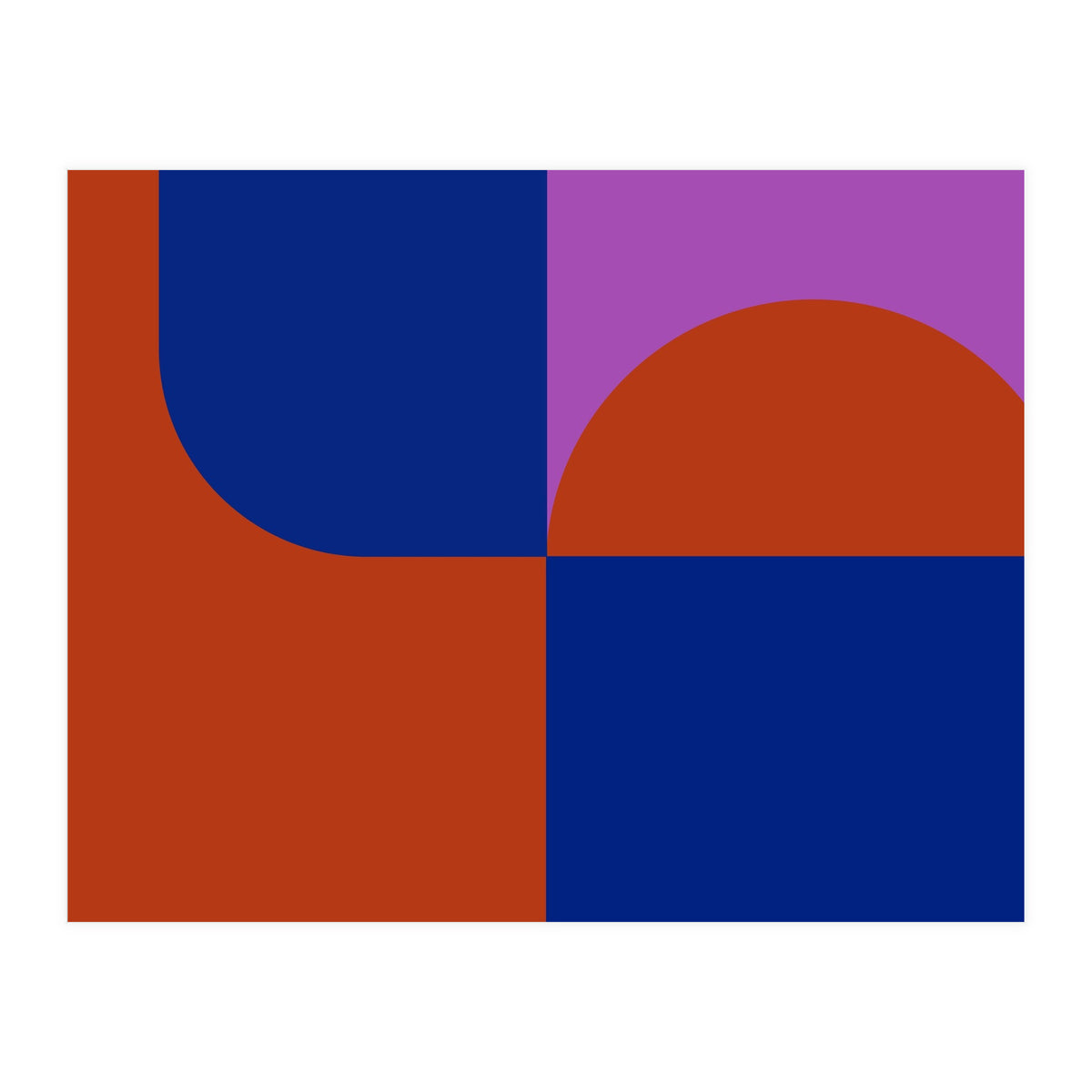 Sunny city | abstract modern (Print Only)