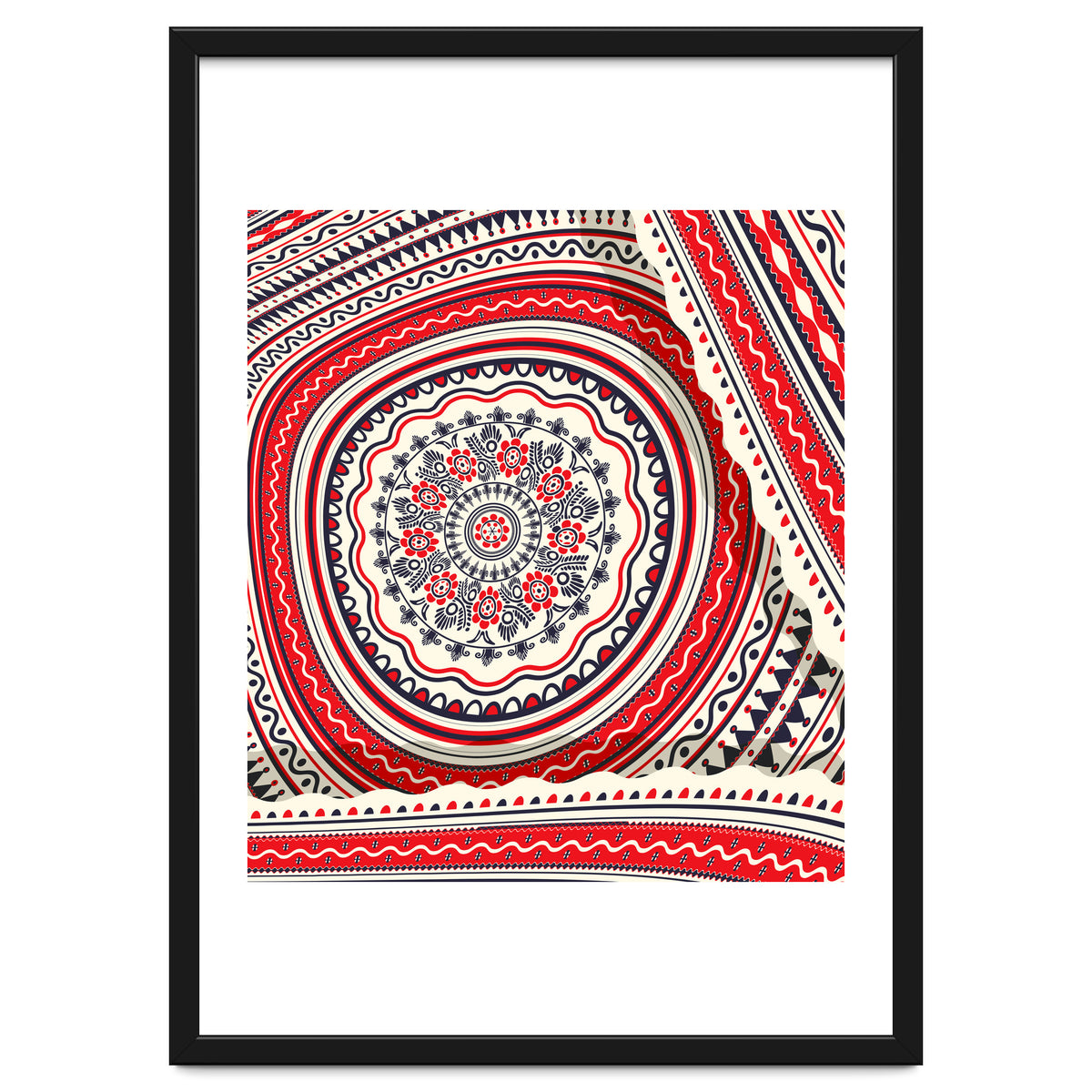 Romanian embroidery background 17