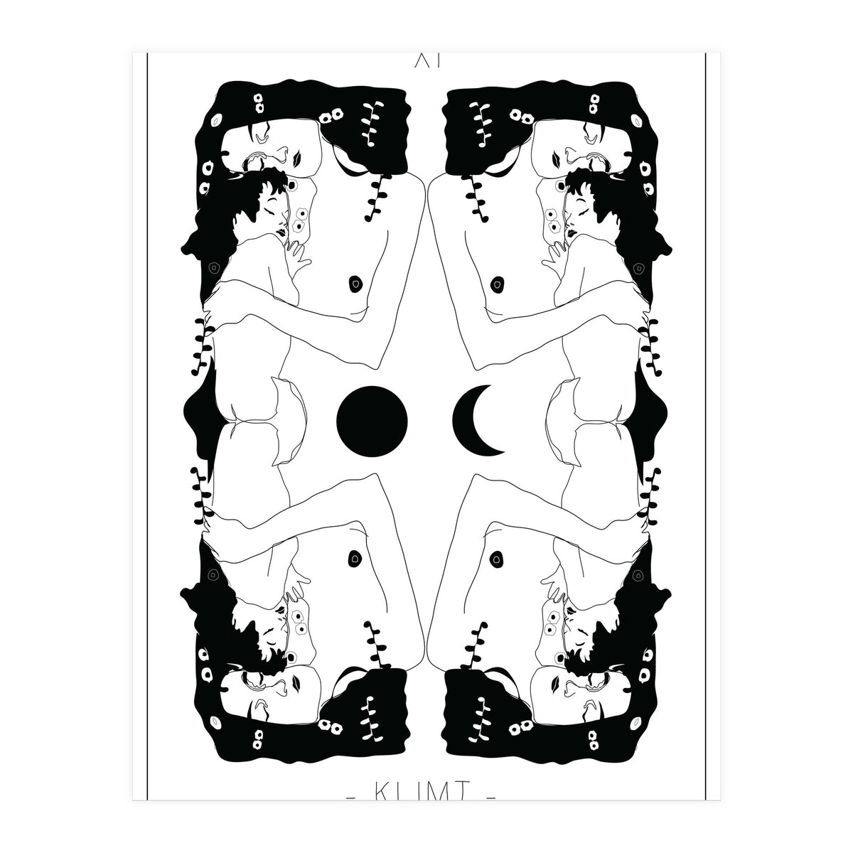 Klimt Tarot Card (Print Only)