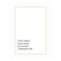 TAKING THE RISK (Print Only)