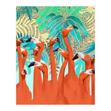 Flamingo Party (Print Only) thumbnail