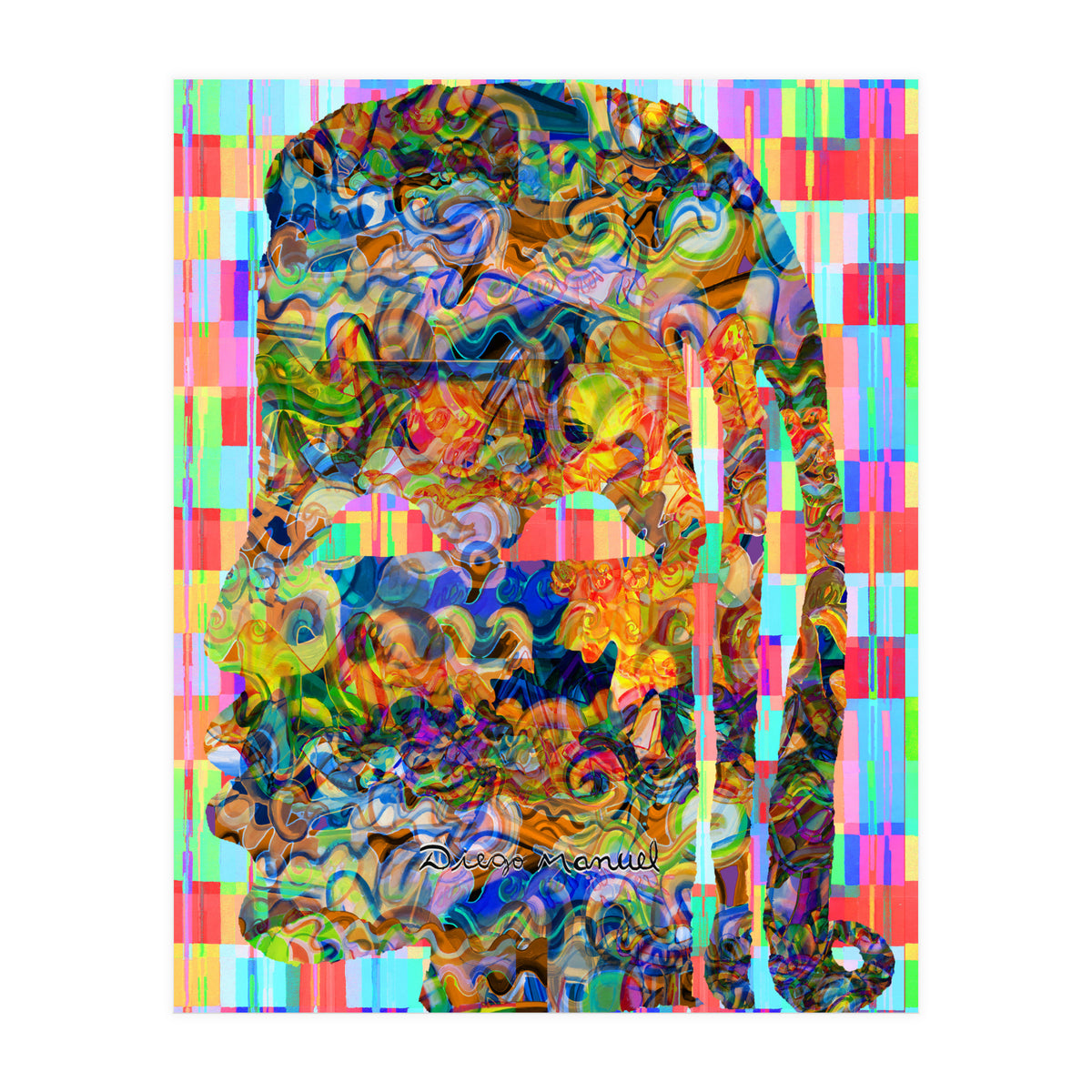 Abstracto Pop Nuevo B Nuevo 5 (Print Only)