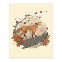 Fox And Rabbit (Print Only)