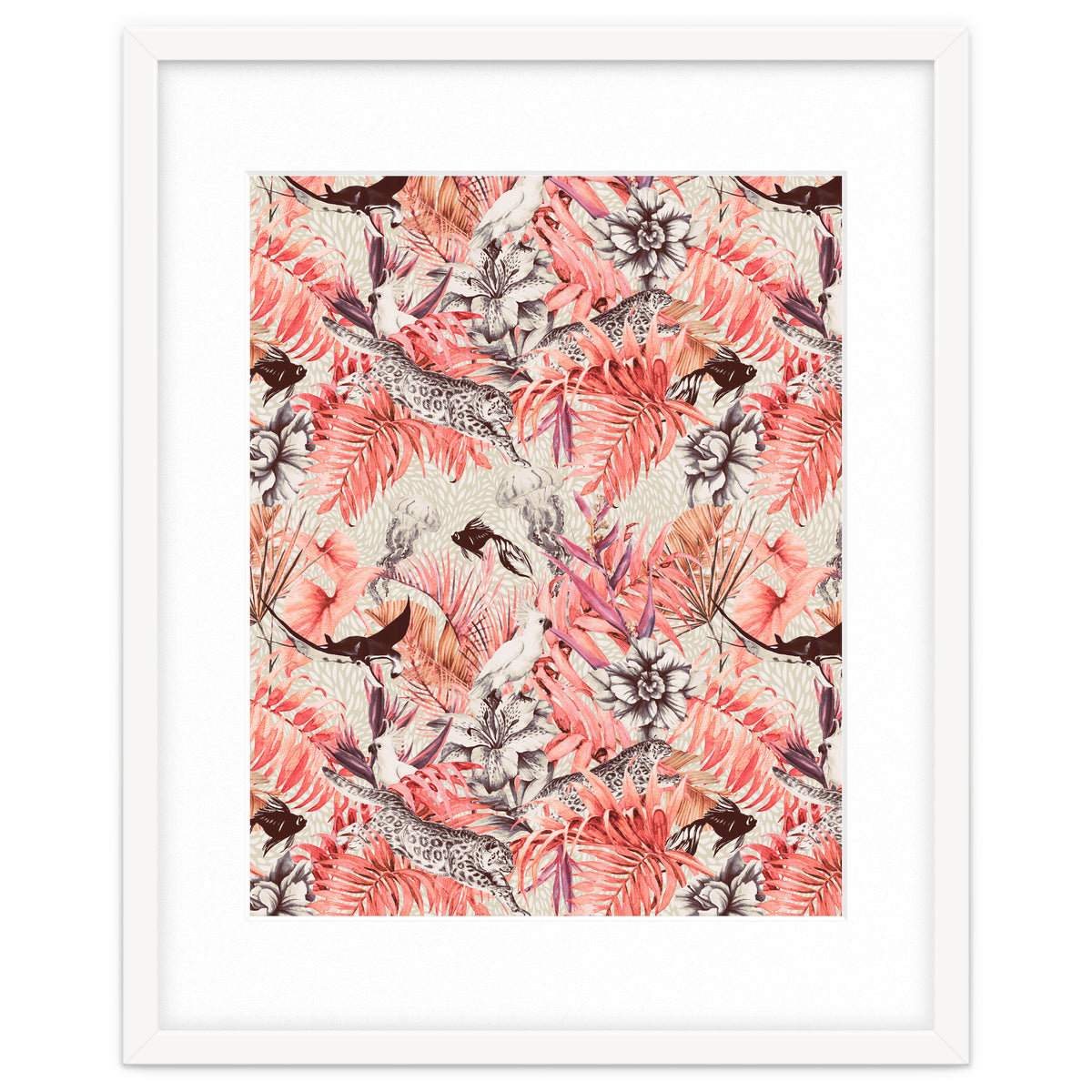 Tropical paradise pink