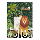 Lion in Laundry Room (Print Only) thumbnail