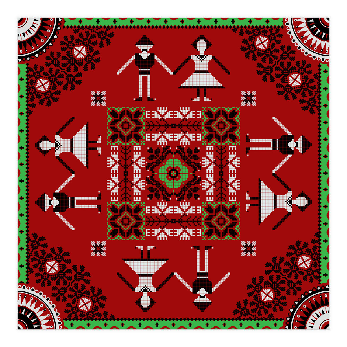 Romanian Traditional Pattern 3 (Print Only)