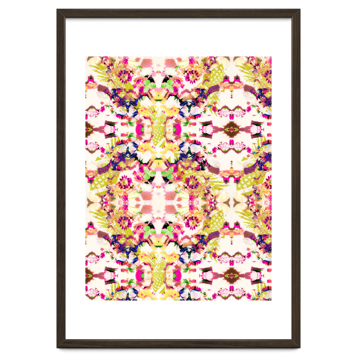 Painting mosaic - Abstract nature