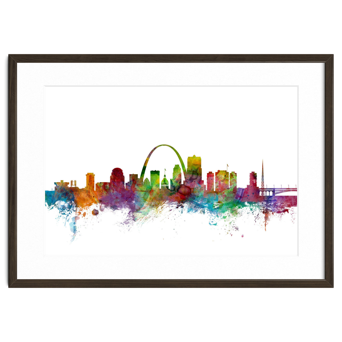 St Louis Missouri Skyline