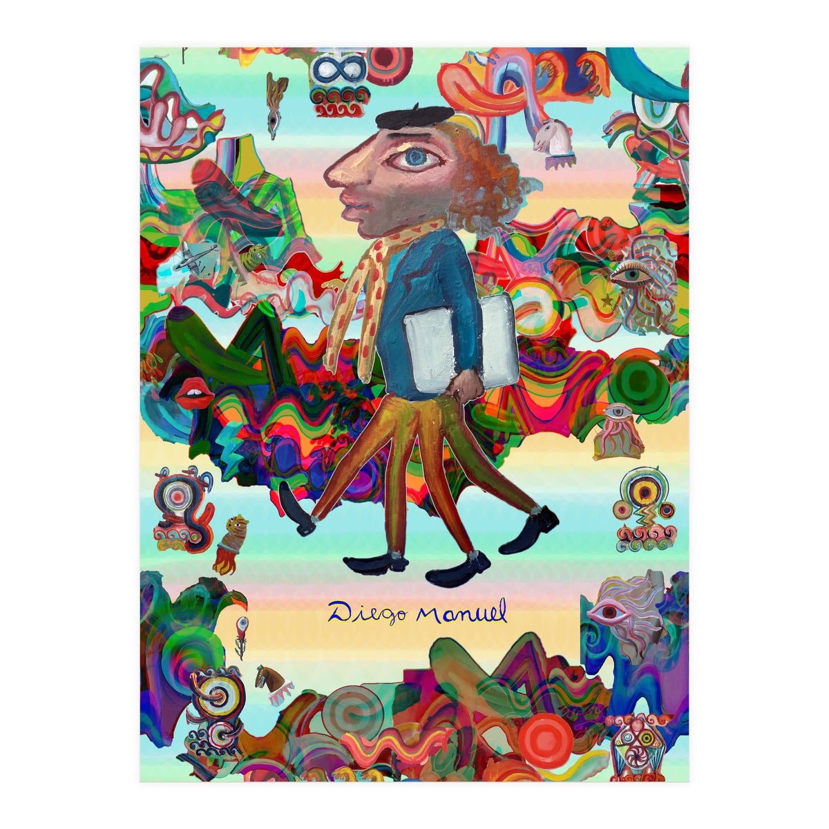 Graffitis 2021 Tapiz 92 (Print Only)