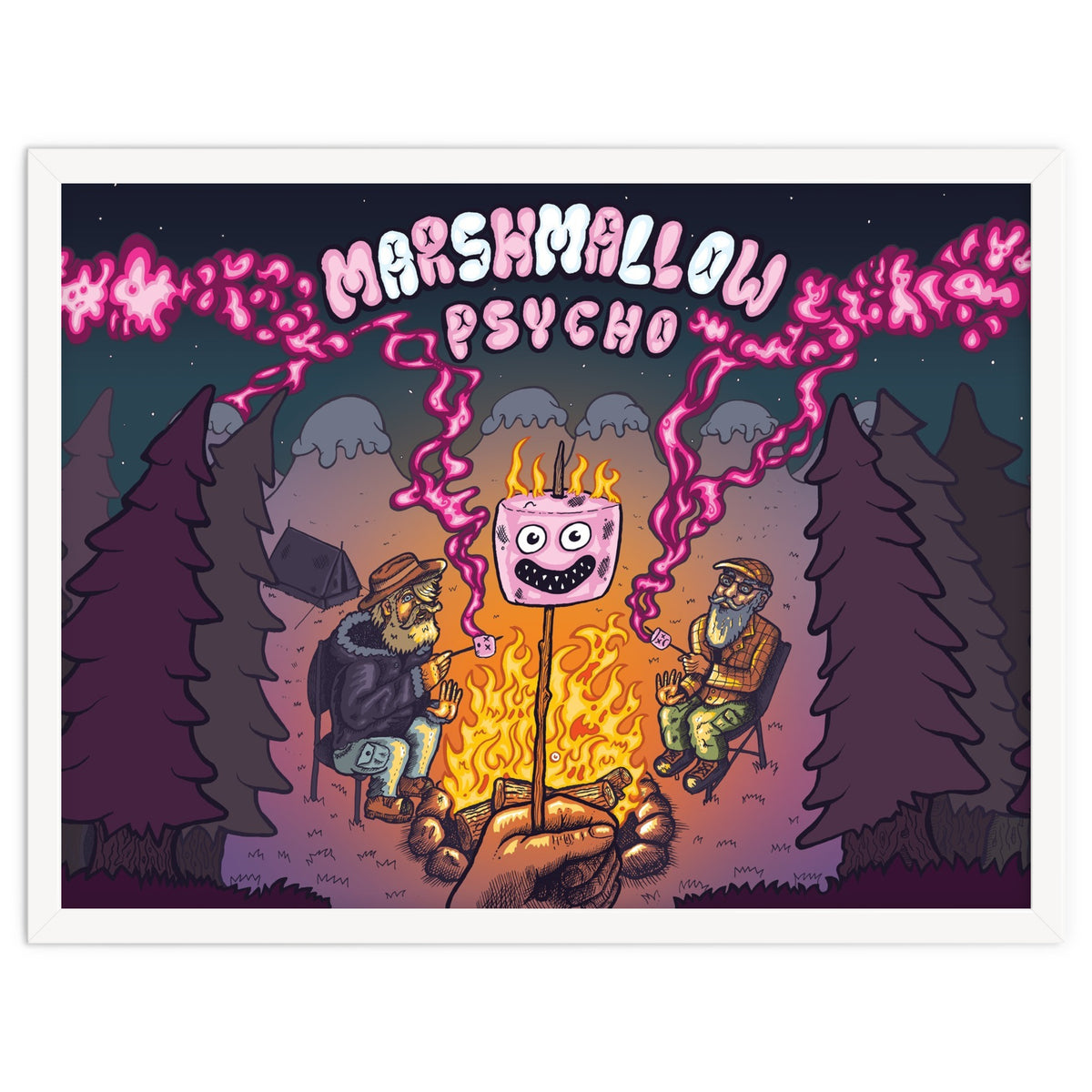 Marshmallow Psycho 12.3% ABV Bourbon Barrel Aged Marshmallow Stout