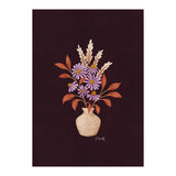 Purple Floral Vase Still Life (Print Only) thumbnail