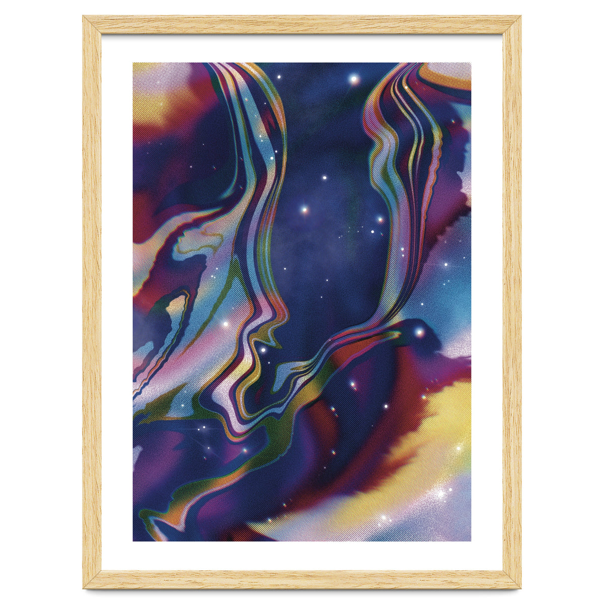 Abstract Space Star Sky Nebula