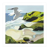 Gull Over Anawhata (Print Only) thumbnail