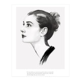 Audrey Hepburn, Quote Black (Print Only) thumbnail