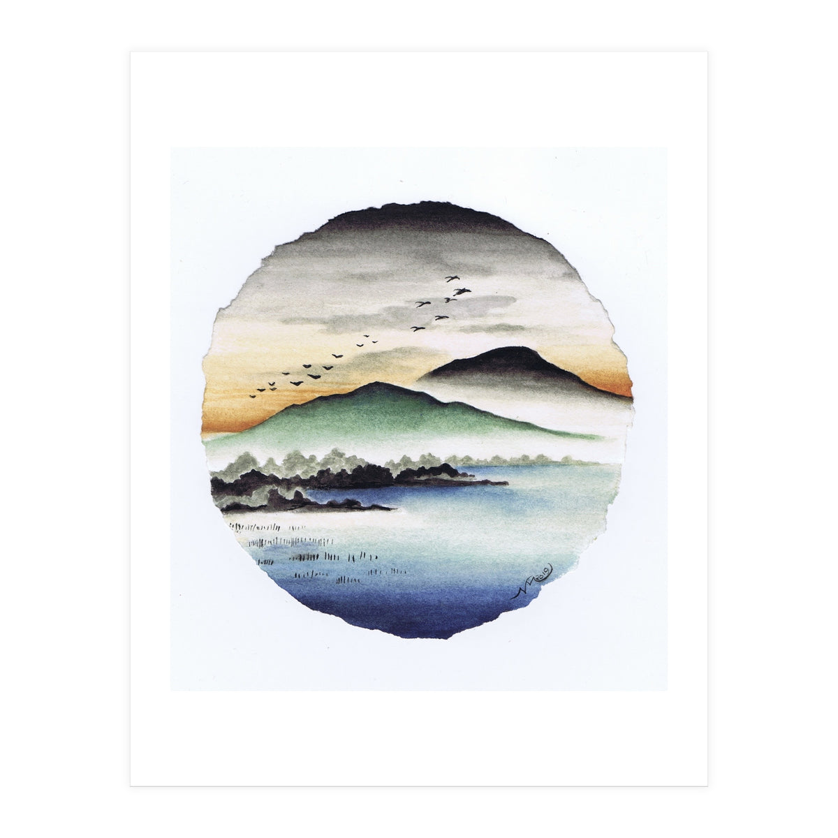 Circle 9 (Print Only)