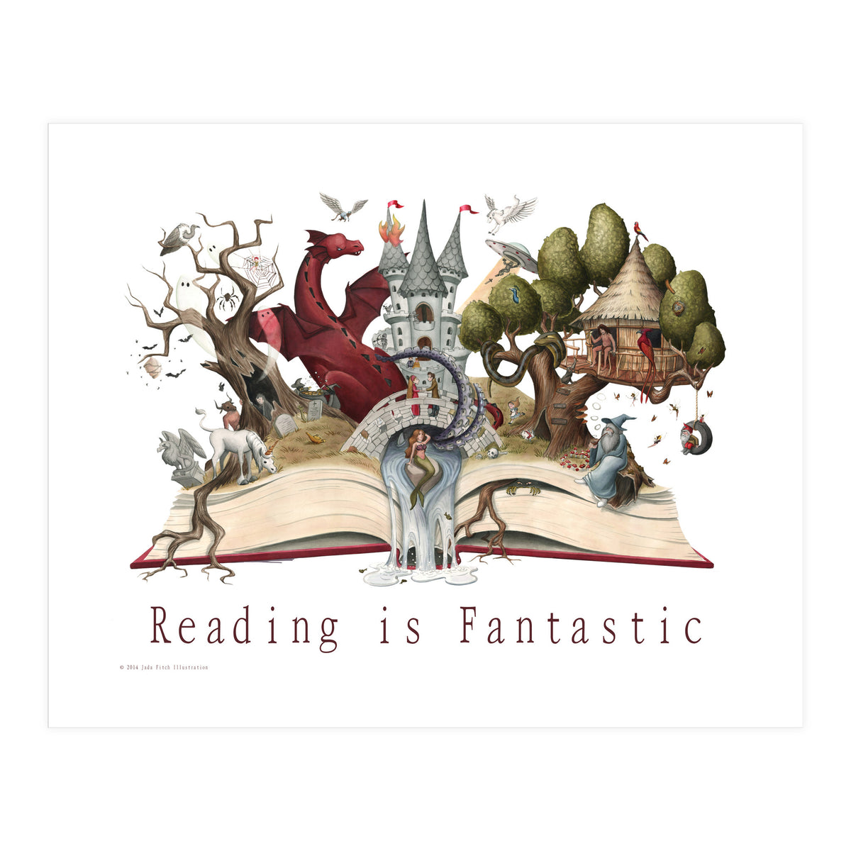 Reading Is Fantastic (Print Only)