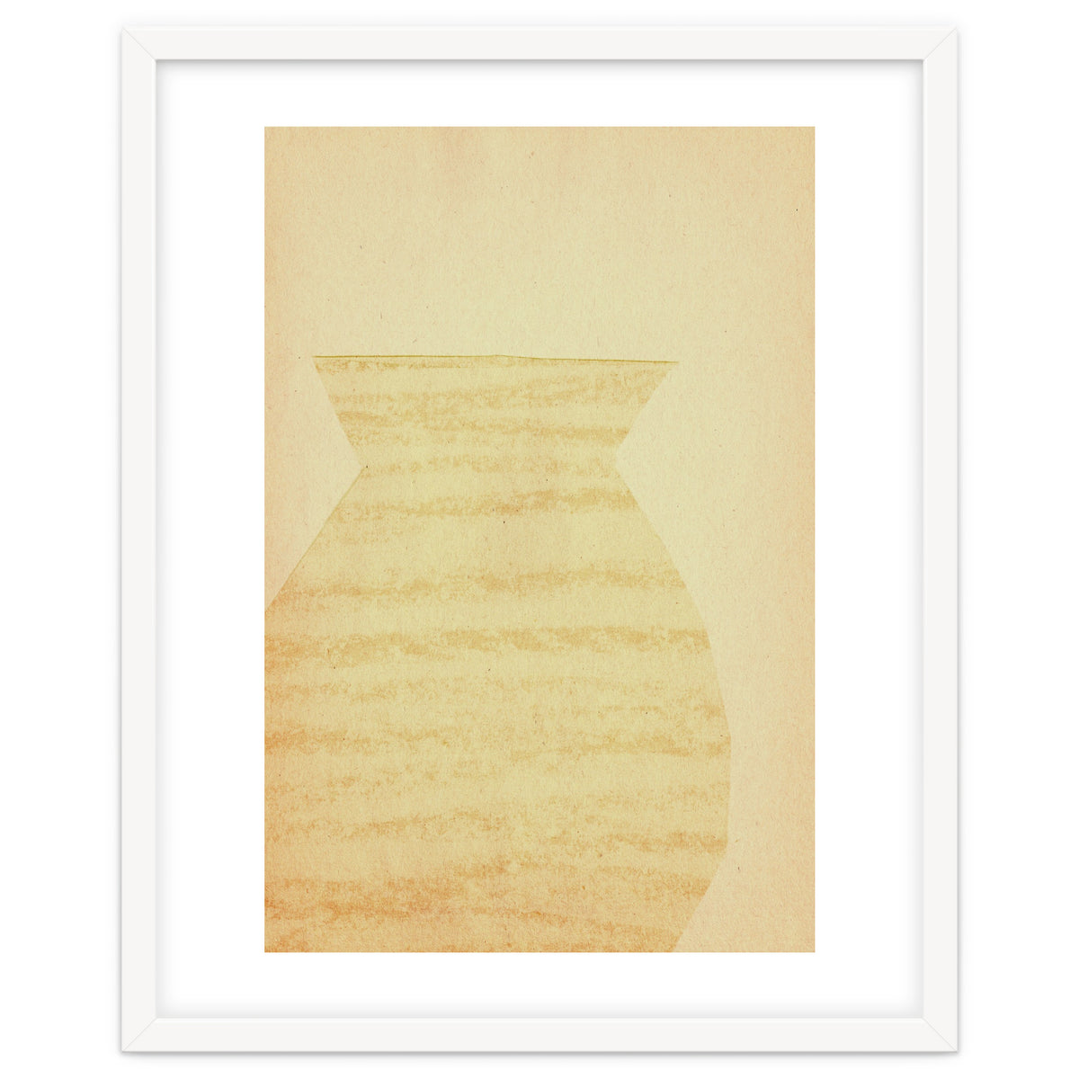 Minimalist pastel vase