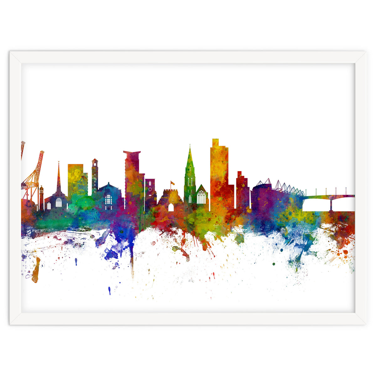 Southampton England Skyline