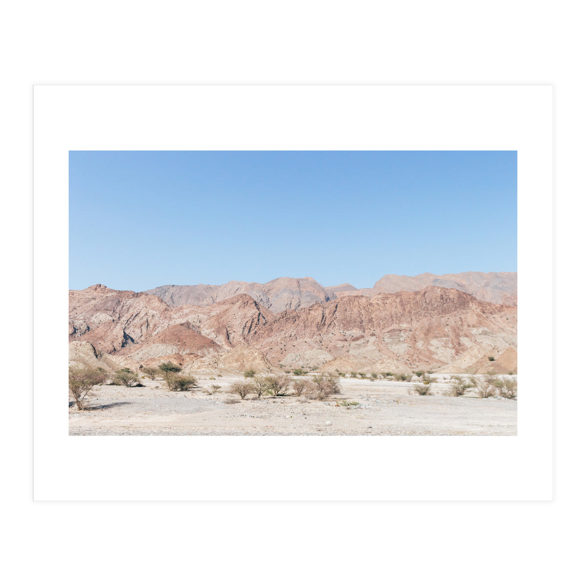 Rocky Desert Road (Print Only)