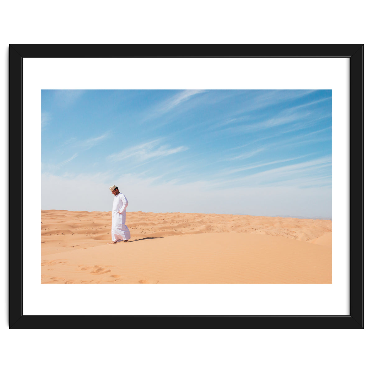 Arab In The Sahara Desert