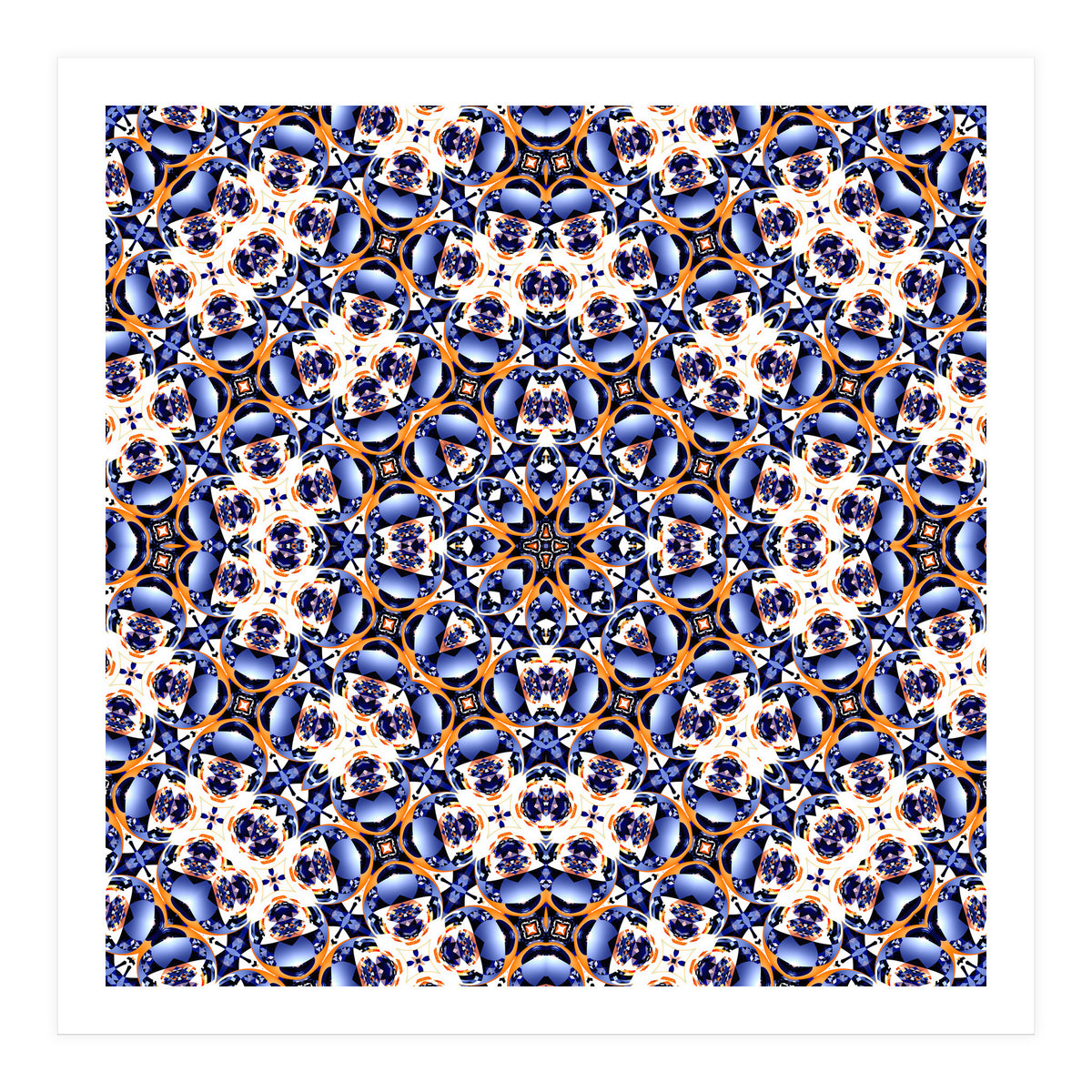 Abstract Mandala Pattern (Print Only)