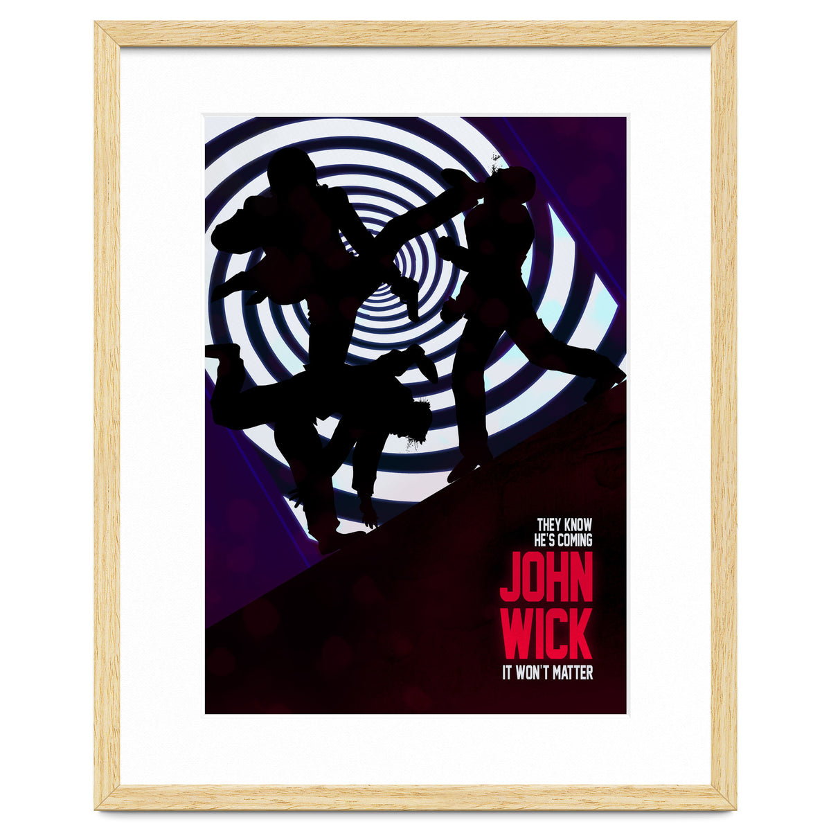 John Wick Minimal Movie Poster