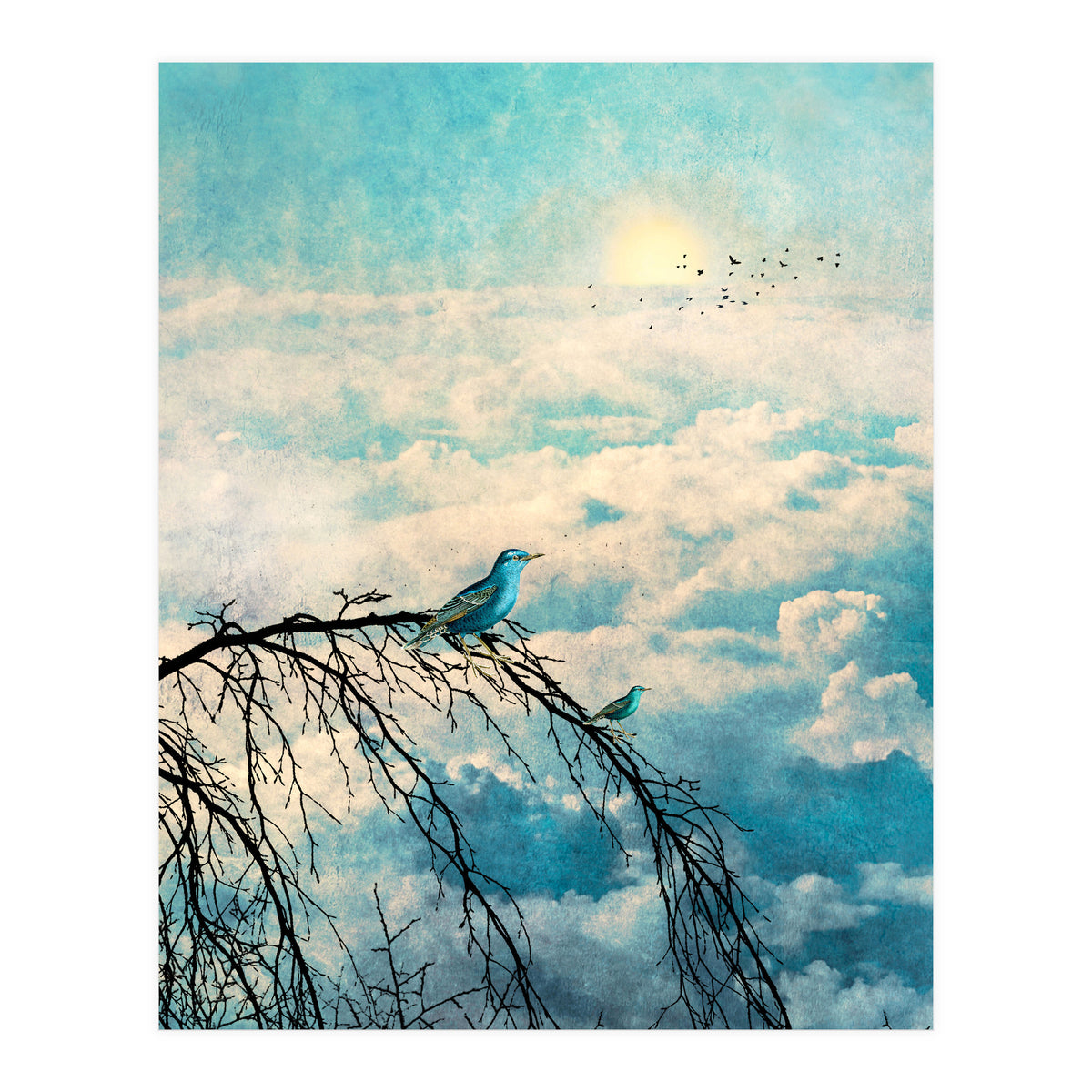 HEAVENLY BIRDS III-B2 (Print Only)