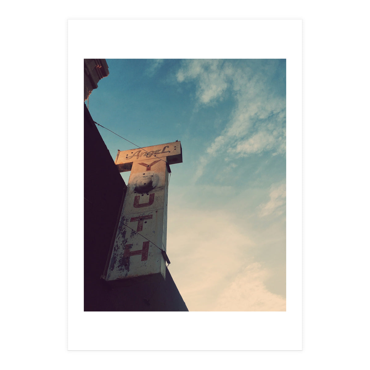 Angel Youth sign (Print Only)