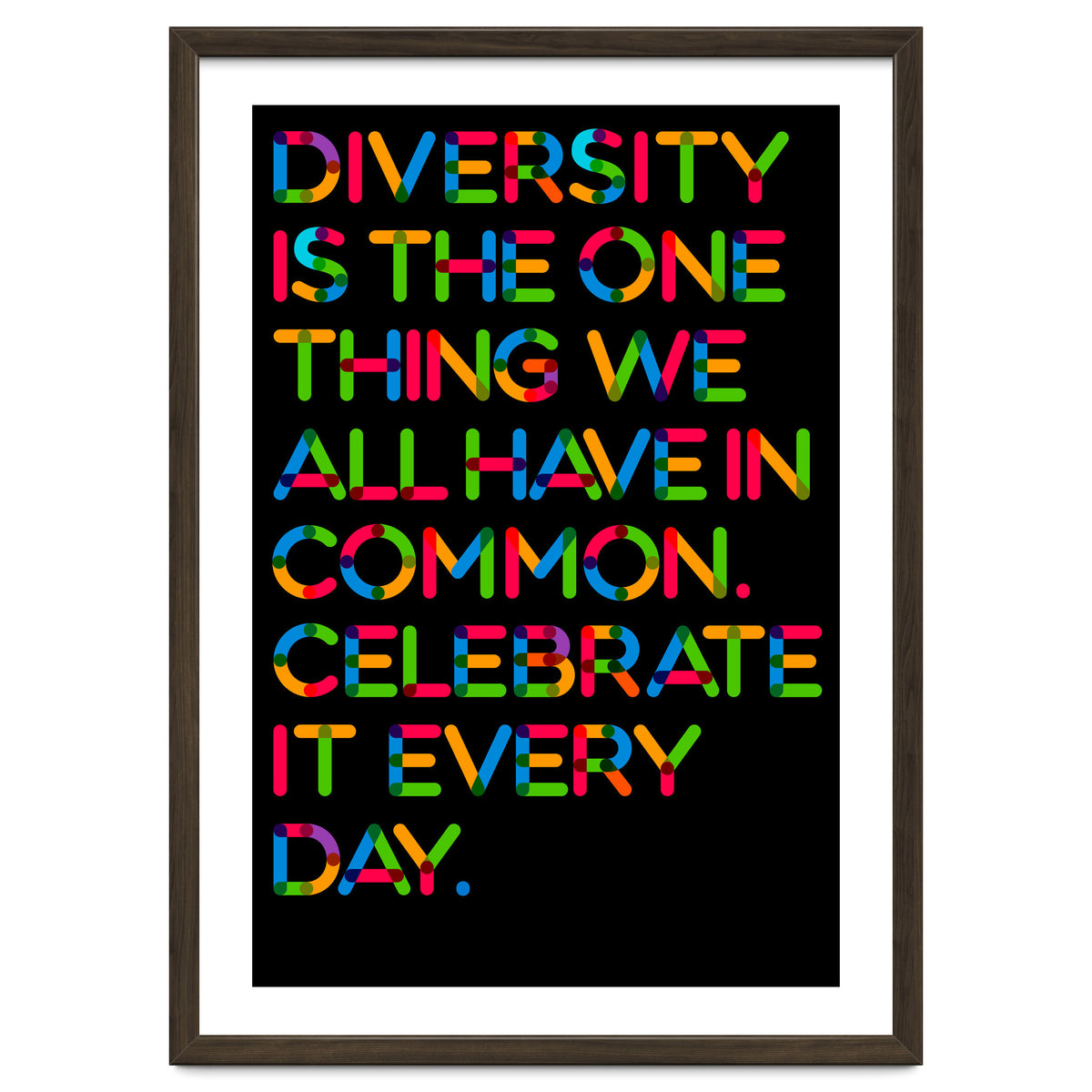 DIVERSITY (black Version)