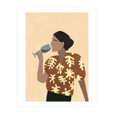 Mid Century Modern Woman (Print Only) thumbnail