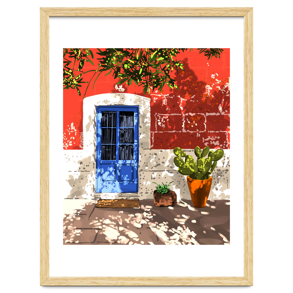 Intentful Living | Summer Architecture Travel Positivity | Optimism Good Vibes Bohemian House Door