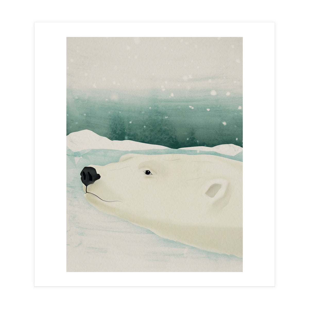 Polar bear (Print Only)