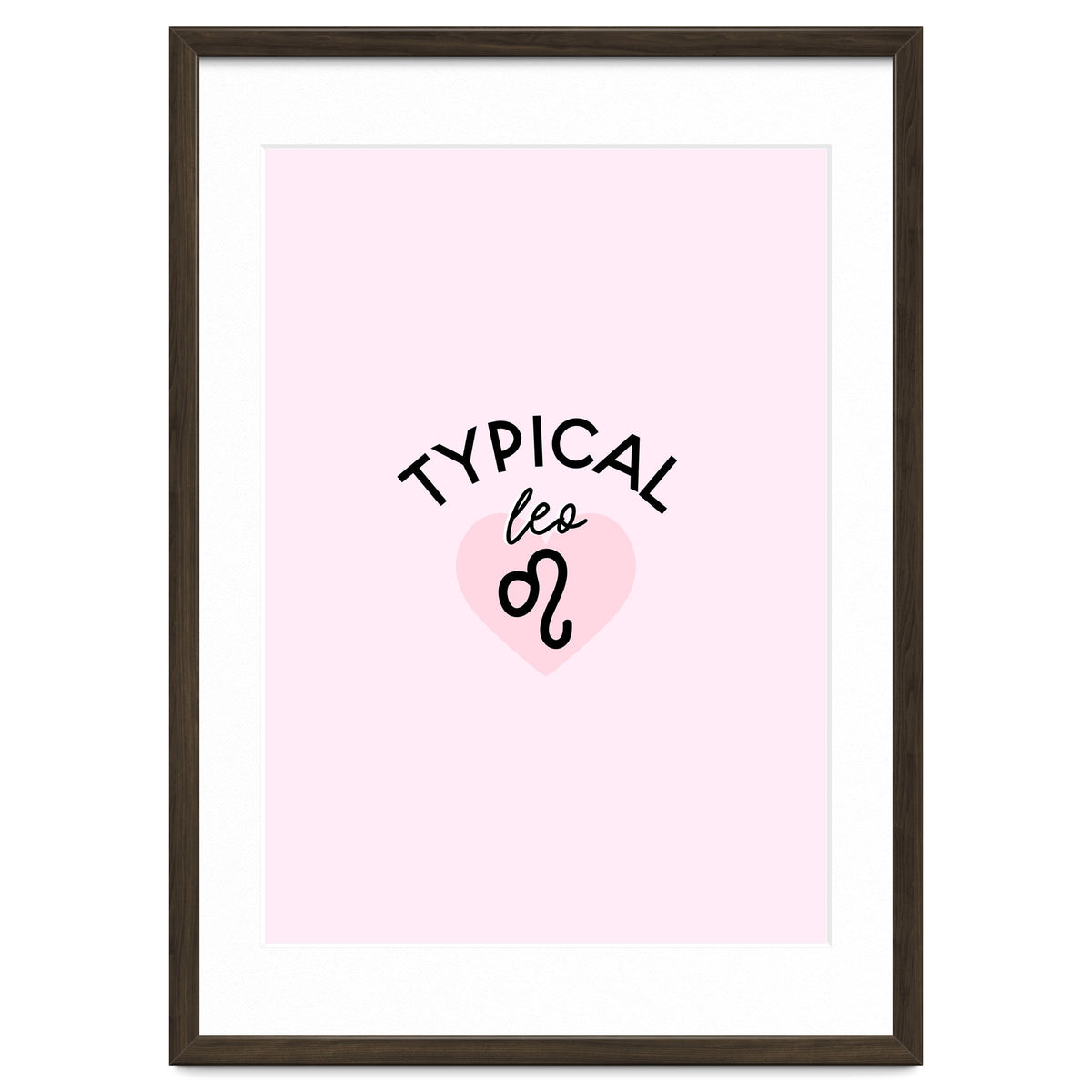 Typical Leo Horoscope Print