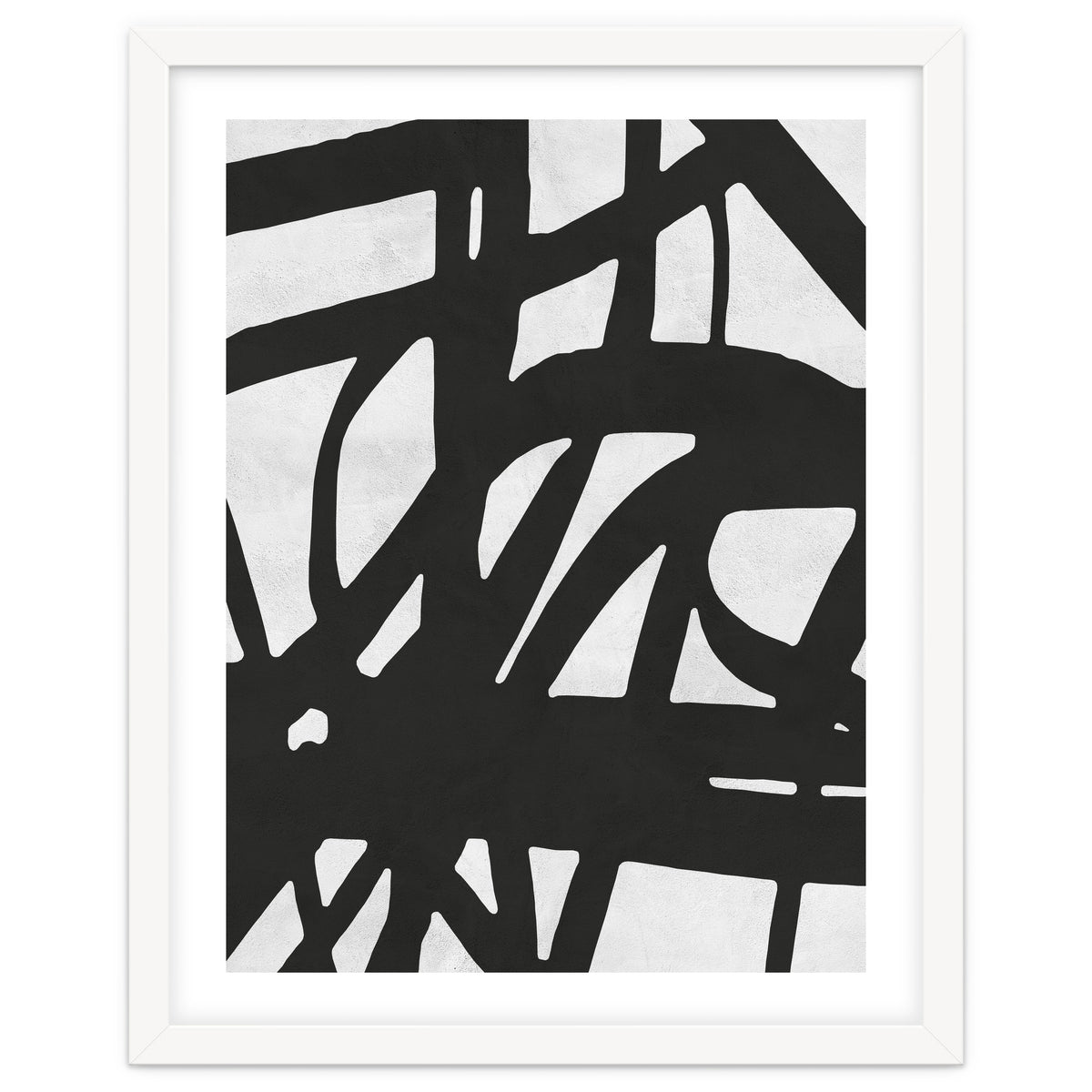 Expressionist black and white V