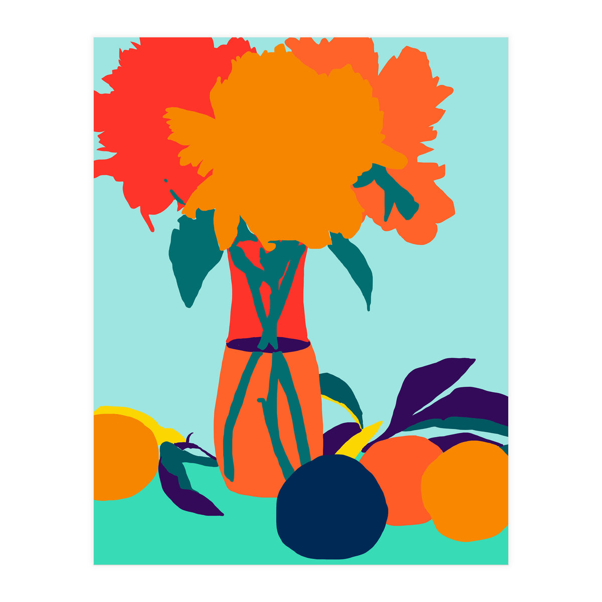 The Greed For Fruit Misses The Flower (Print Only)