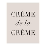 Creme De La Creme (Print Only) thumbnail