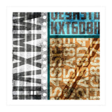 Typographic Industrial Abstract - MMXVII (Print Only) thumbnail