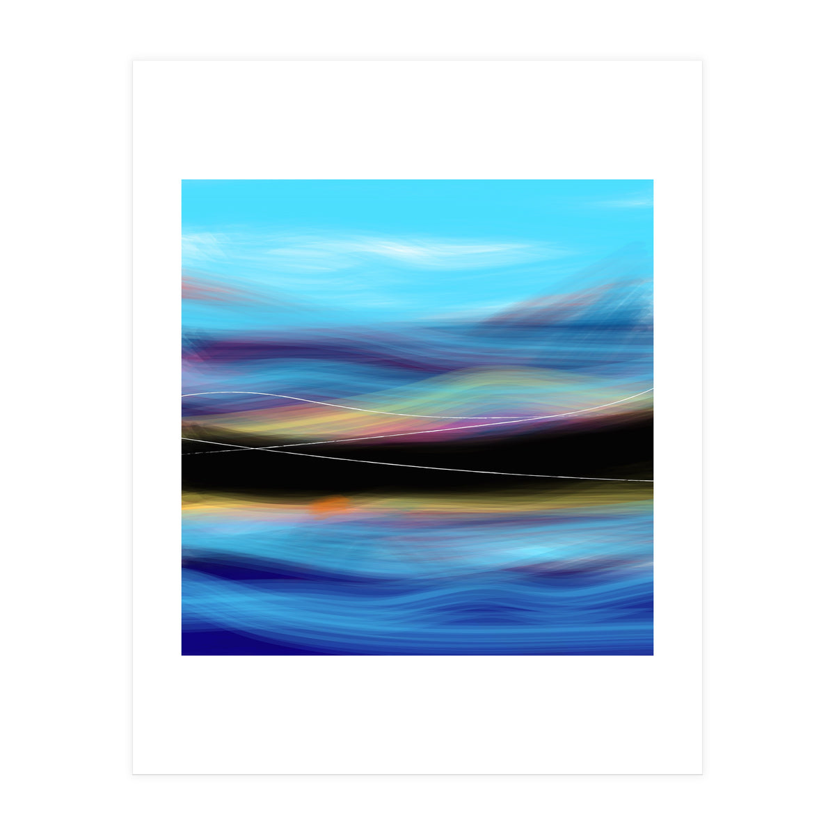 Peace underneath  (Print Only)