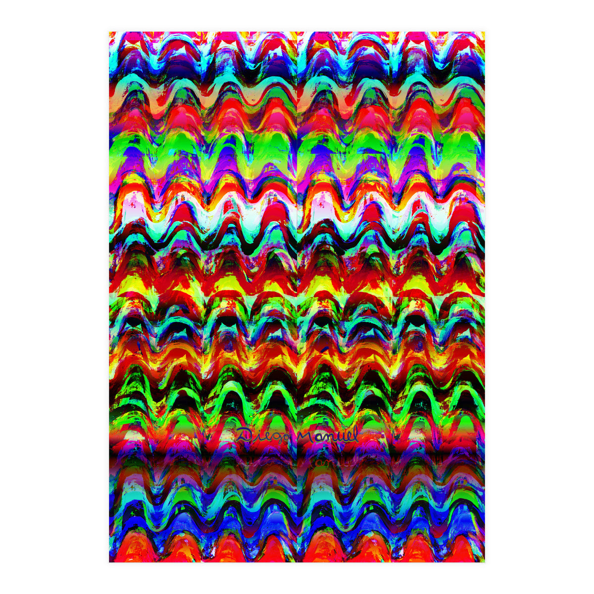 Pop abstract color full (Print Only)