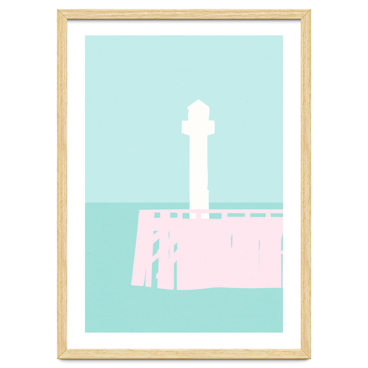 Minimal Pier - Turquoise Coast