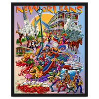 New Orleans Illustration