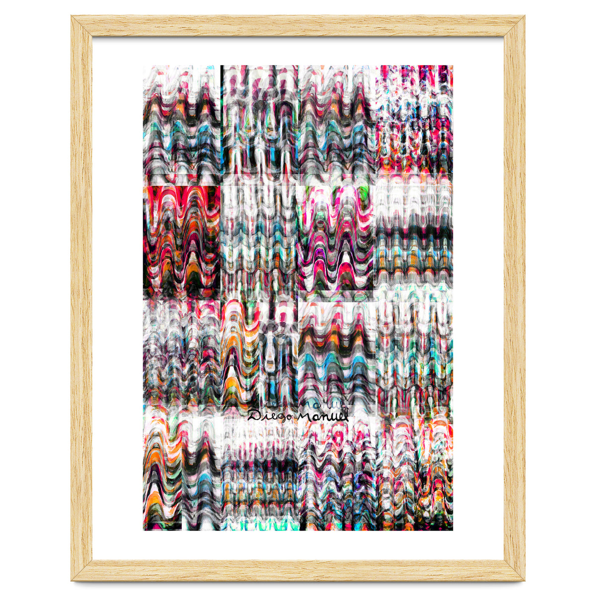 Pop abstract color full