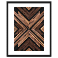 Urban Tribal Pattern No.3 - Wood