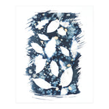 Indigo Blue Botanical Leaves No. 10 (Print Only) thumbnail